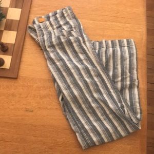 Striped pilcro pants